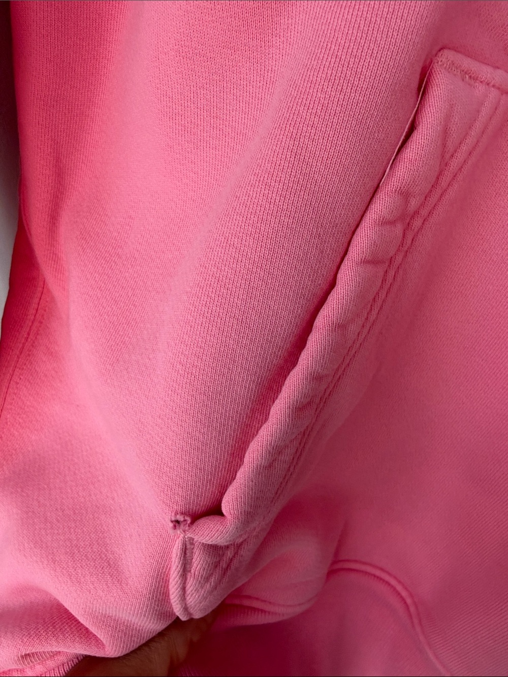 Madhappy Pink 'I ♥ madhappy' Pullover Hoodie unisex Hooded Sweater XL Flawed - Picture 4 of 7
